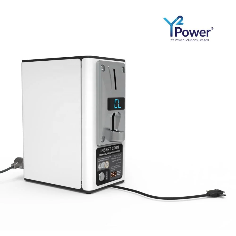 Y2Power YOO Multiple Cell phone charger with Coin Operated Desktop Mobile Charging Station PB-C001-Y2