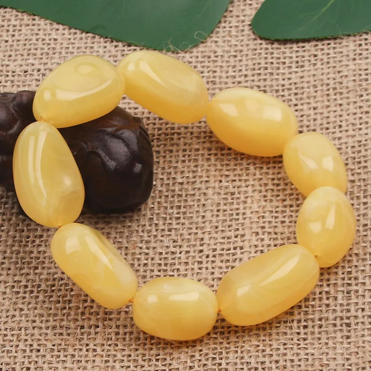 2022 special second-generation beeswax bracelet floating salt water fluorescent DIY jewelry men and women bracelets