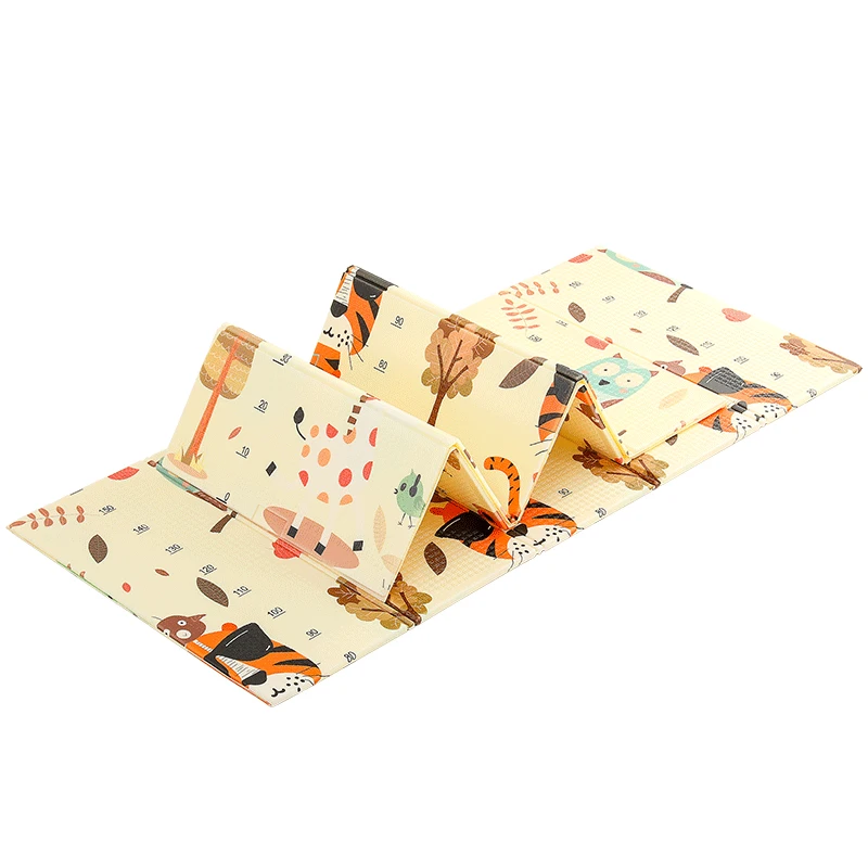Eco friendly baby waterproof play mats xpe foam modern baby play mat waterproof folding baby crawling mat