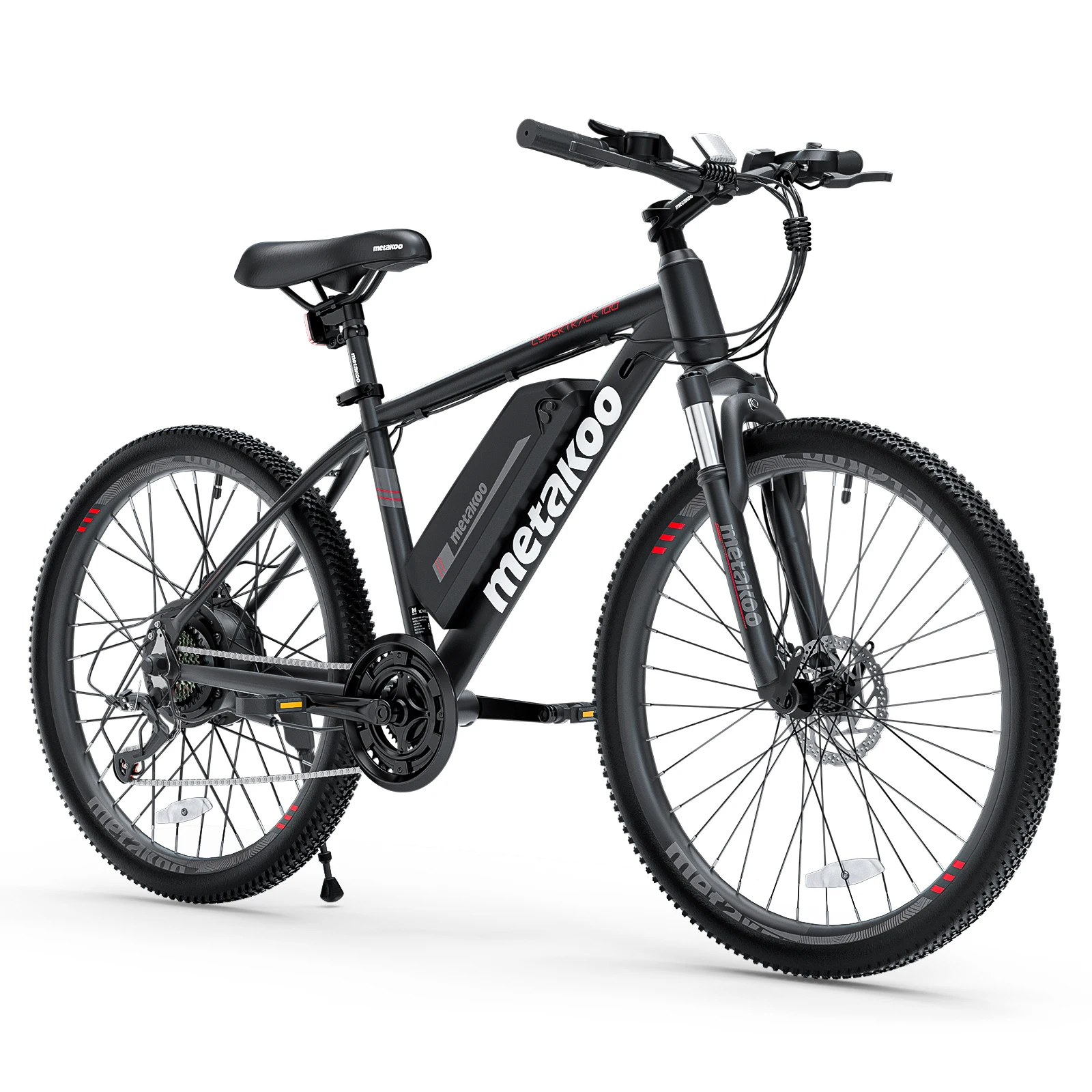 USA in stock drop shipping METAKOO Cybertrack 100 26 inch e-bike 36v 350w electric bicycle fast charging electric bike