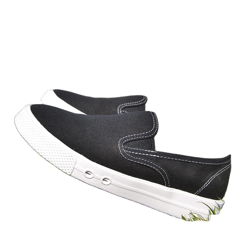 Hot Customized Unisex High Top Black Canvas Sneakers Trendy Casual Lace-Up Custom Logo Platform Walking Shoes Soft Winter