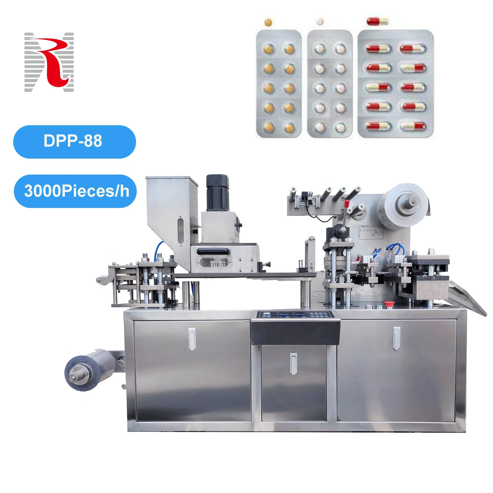 Automatic tablets pack dpp88 candy softgel Mini manual blister sealing packing machines for capsule/pill/tablet