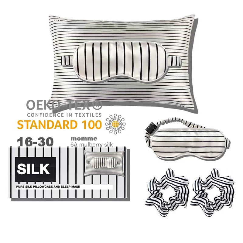 Good sale sublimation travel mulberry natural silk pillow case cover 100% silk pillowcase