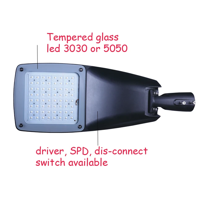 2022 led luminaria vial led light with sensor ip67 working lifetime 100000 lighting  aluminium housing round Street Lights