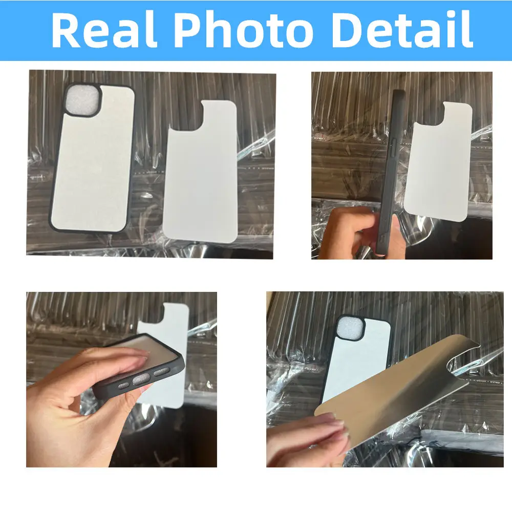 Wholesale 2D Tpu Pc Sublimation Mobile Blank Phone Case Blanks Cover Sublimation Phone Cases For Iphone 11 12 13 14 Pro Max