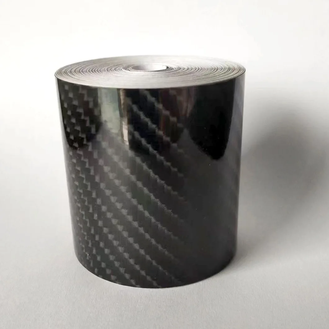 3D 4D 5D Car Carbon Fiber Tape DIY Protector Strip Auto Door Sill Side Mirror Anti Scratch Waterproof Protect Film
