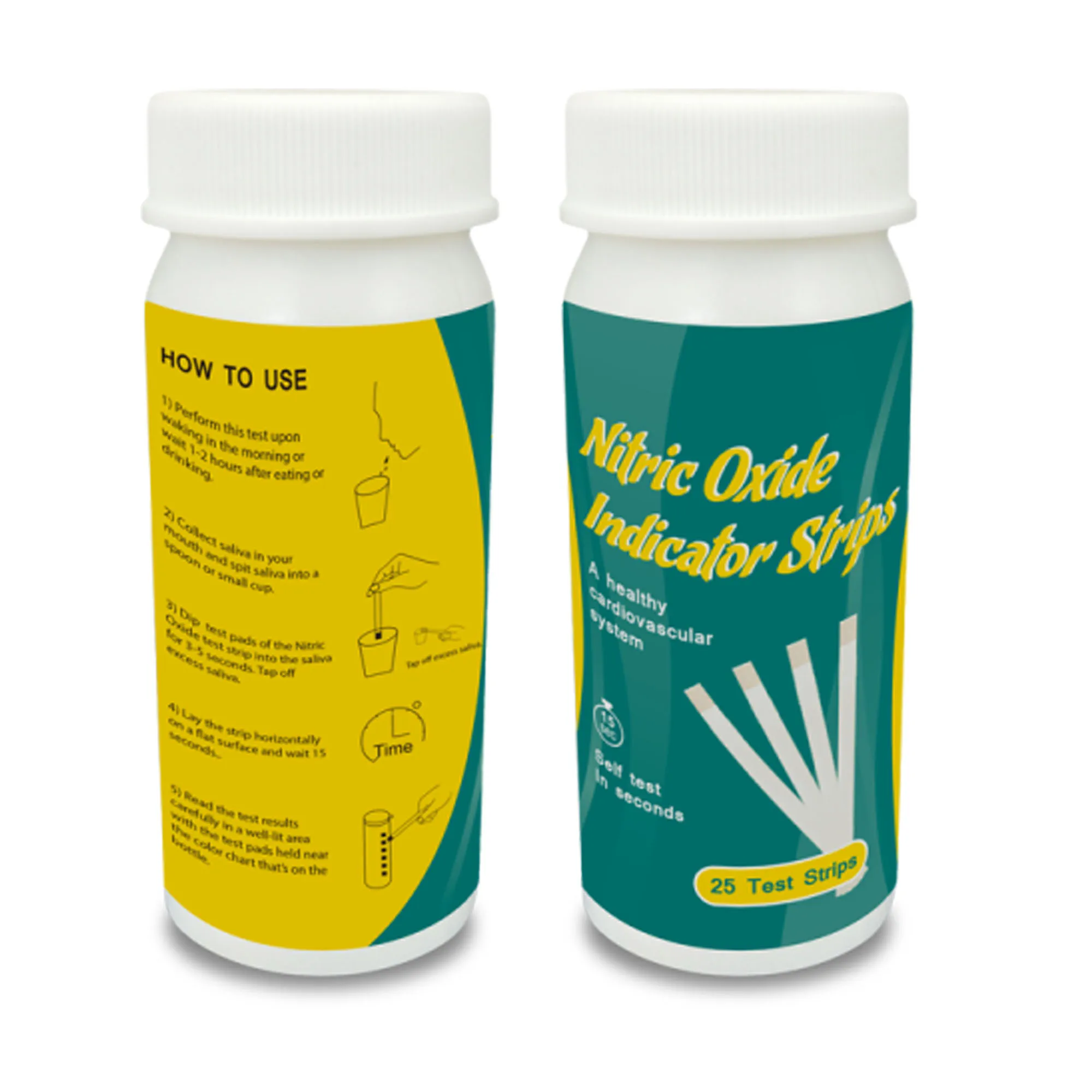 Индикаторные полоски из азотного оксида путем измерения нитритов слюны тест полоски для проверки азотного осцида