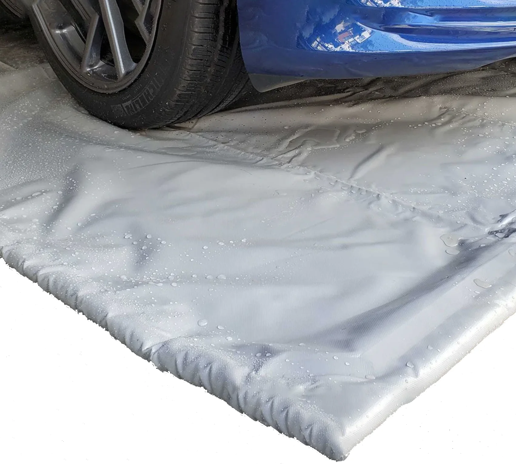 Truck Containment Mat Vehicle Containment 6m x 3m Garage Floor Mat For Snow Mud Water Containment Mat for Car Wash