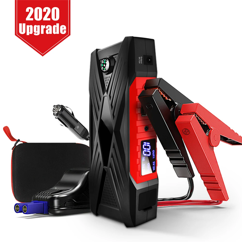Mini Portable  Car Booster 11250mAh 600A peak  Auto Battery Booster Power Bank Jump Starter Dual usb ports