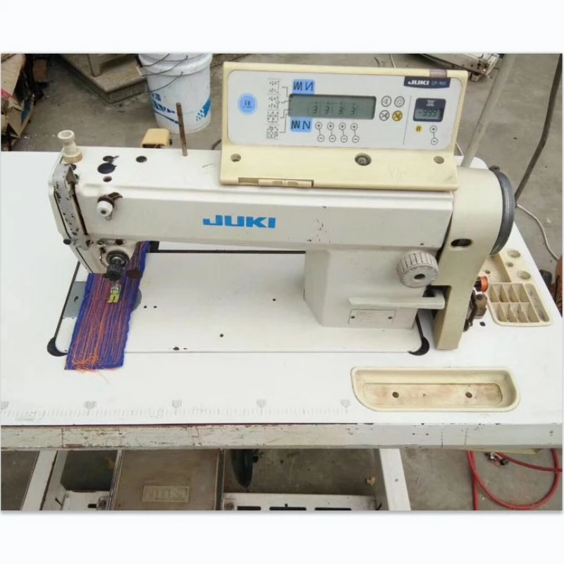 High Quality JUKIS-5550-7 Good condition used single needle lockstitch industrial sewing machine with good price