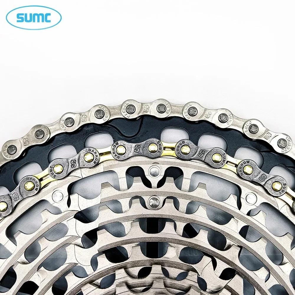 SUMC 6 7 8 Speed Bicycle Chain 116L S82 S8L MTB Road Bike 8S Original MissingLinks Mountain Bike Chains Parts For Shimano SRAM