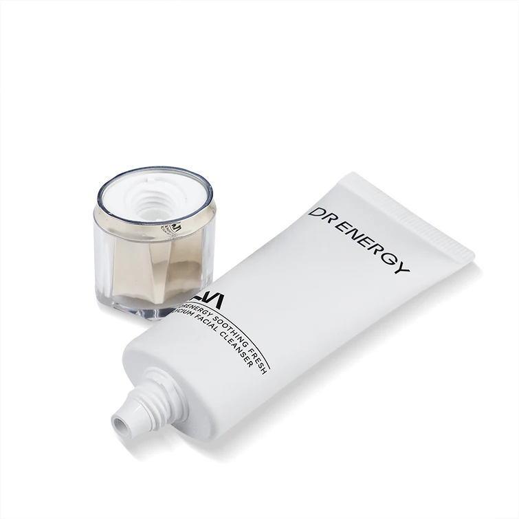 Plastic Tube with Multi-Layer Acrylic Cap for Primer and Skincare