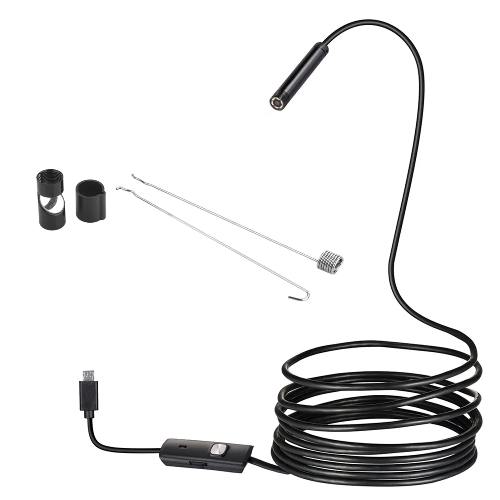bulk 5.5mm 1.5meter soft cable mini analog endoscopy usb camera usb snake inspection camera