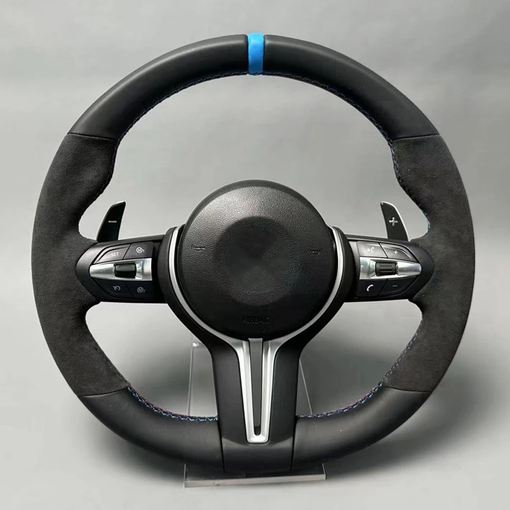 Steering Wheel Carbon Fiber LED Vibration Heating Car Steering Wheel For BMW F10 F11 F30 F31 F34 F33 F36 F20 F21 F22 F23 M3 M6