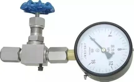 OGV Stainless steel 304 316  G1/2 thread pressure gauge needle valve