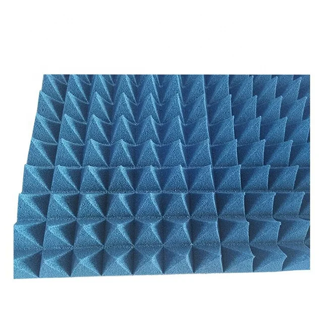 No smell foam pyramid microwavable flexible emc wave absorbers