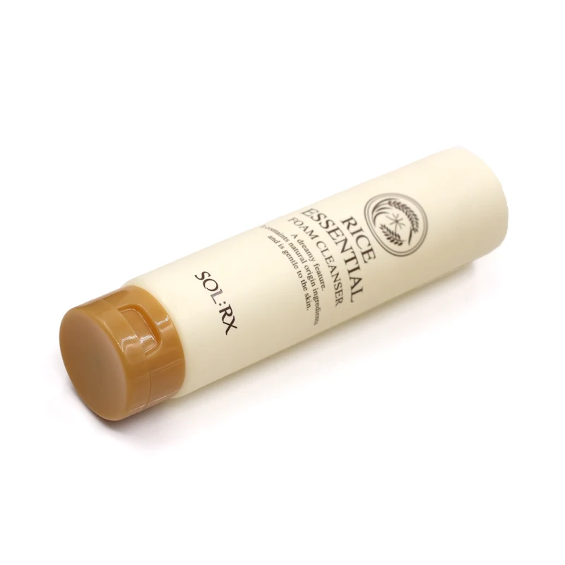 Plastic tubes cosmetic pp hand cream plastic soft tube packaging with flip cap