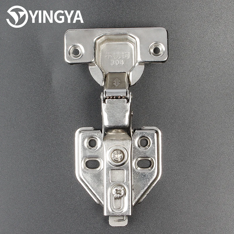 Two-Stage Force Aircraft Hinge 304 Stainless Steel Cabinet Door Hinge with Buffer Damping Hydraulic Thickening