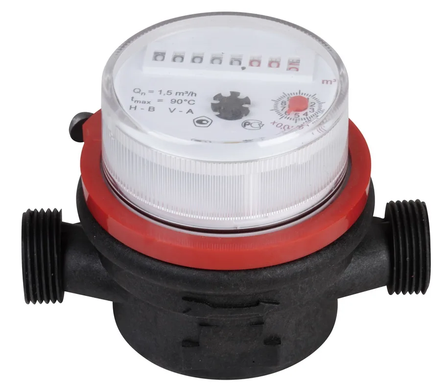 Signle Jet Dry Type Vane Wheel Plastic Water Meter