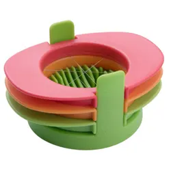 Multifunctional Six Petals Cutting Stainless Steel Slicer Section Cutter 3 in 1