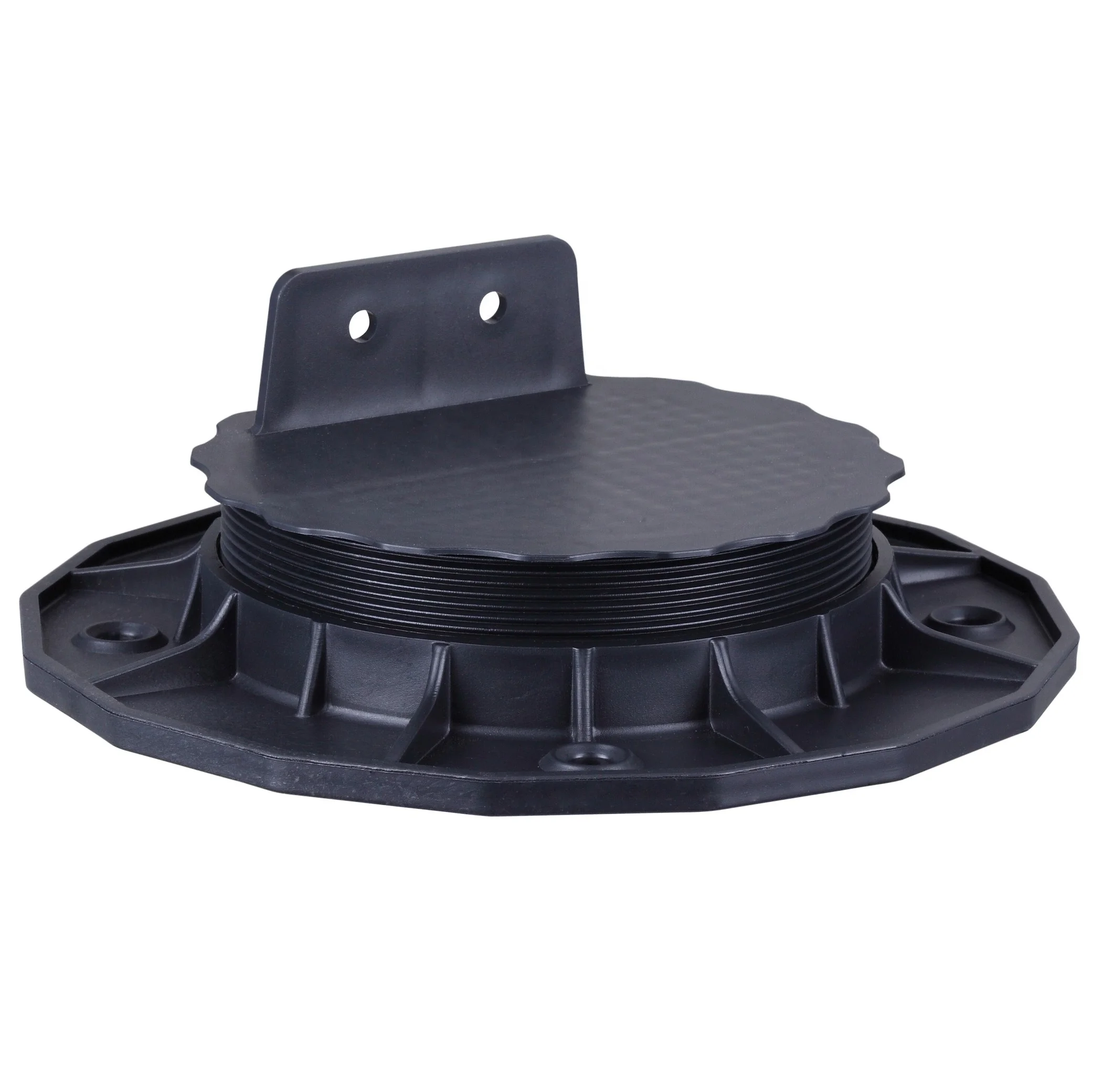 Pedestals Joist Deck Support Plastic Durable Waterproof Adjustable Plastic Pedestals for Raised Floor 140-220mm 500 Kgs/set