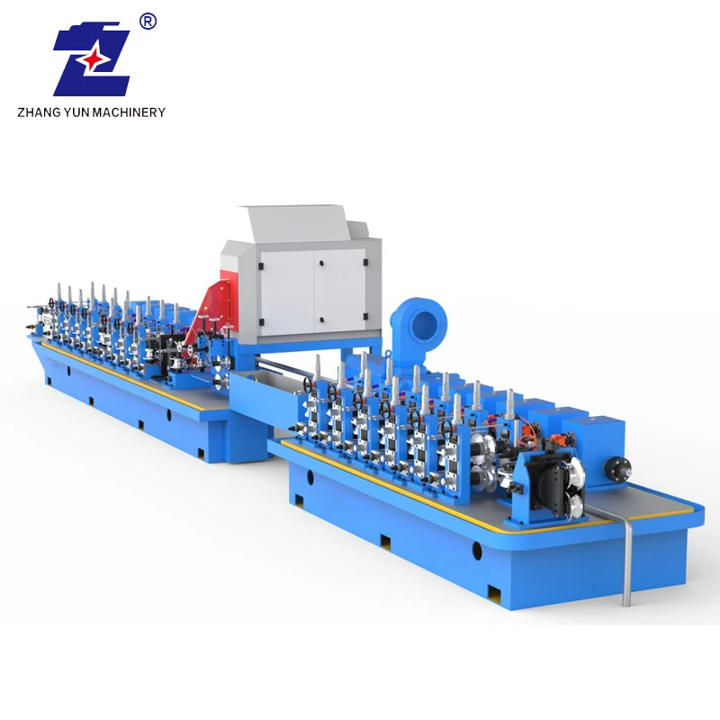 Ss Decorative Tubes High Frequency Welded Tube Mill Pipe Making Machine