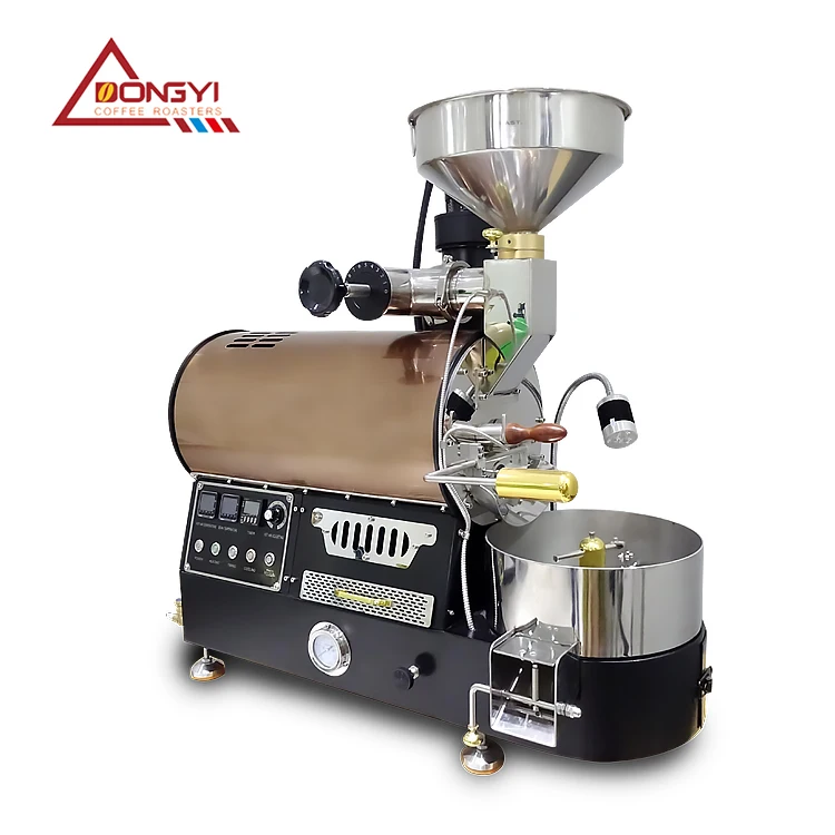 Dongyi Factory Directly Provide 2kg Manual Coffee Roaster Roasting Machines Drum for