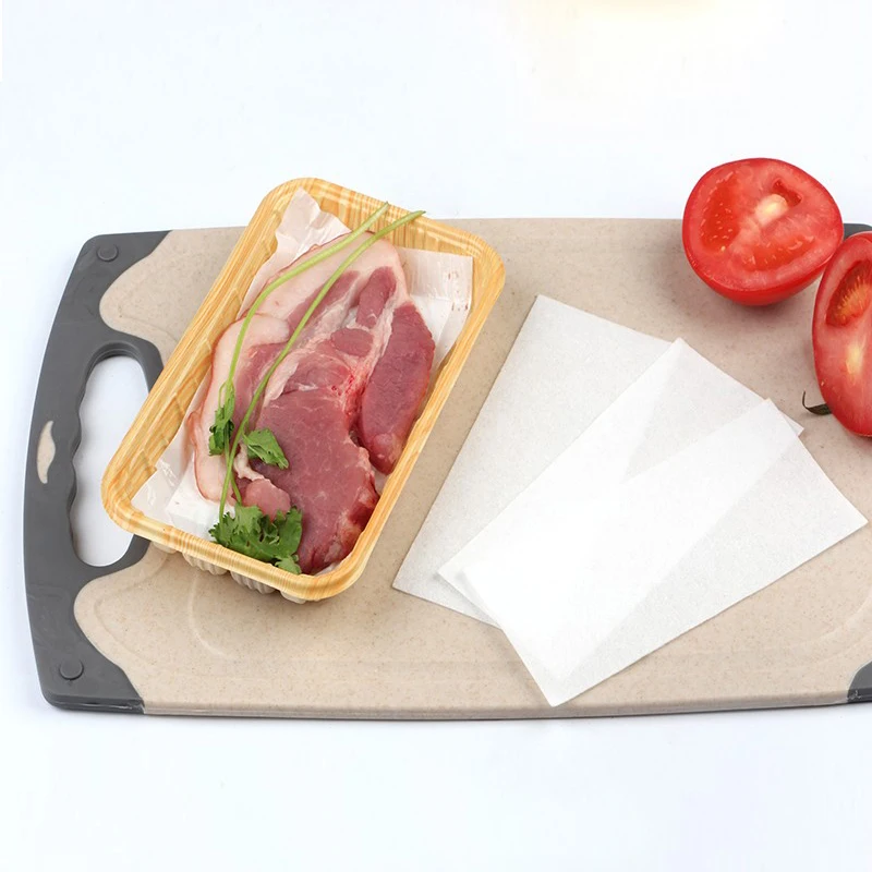 Disposable meat pad high quality soaker paper absorbent pad