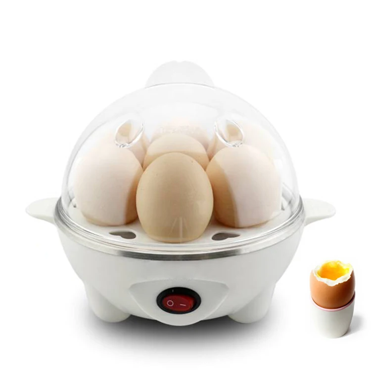 2022 High Quality 7 Eggs Cooker Capacity Divisible Layers Silicone Egg Boiler Electric Automatic Egg Steamer