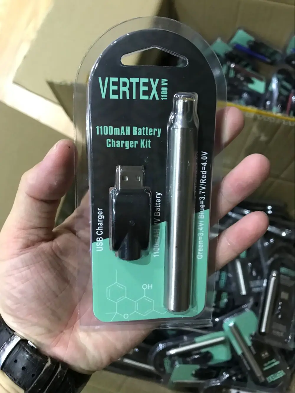 Hot Selling Preheat 510 thread cbd cartridges vape pen battery 650mah 900mah 1100mah vertex battery