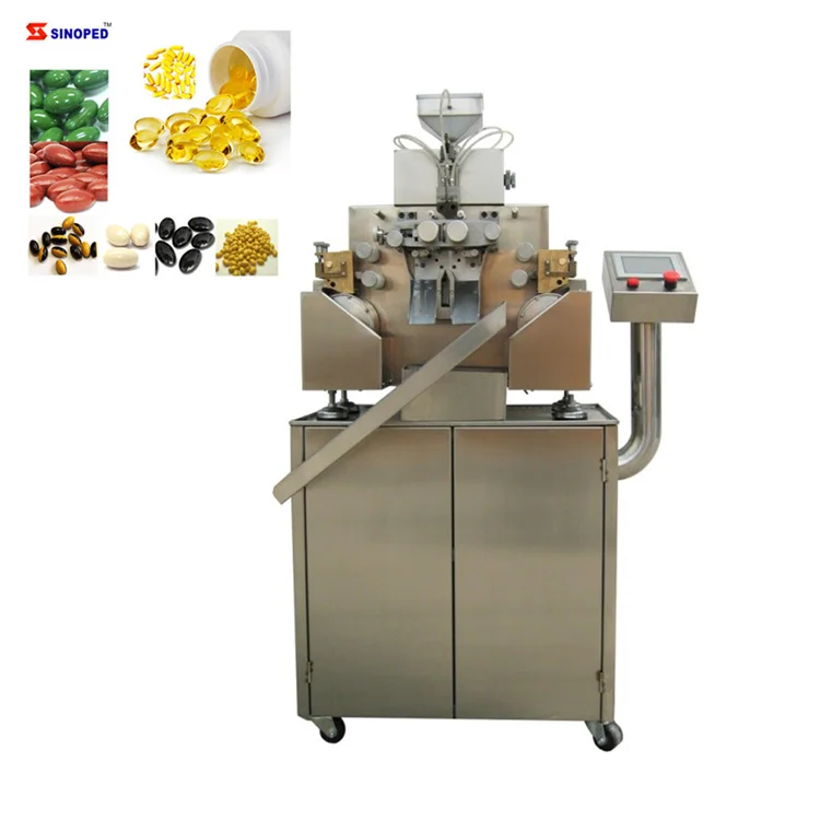 Lab model Vitamin E Softgel Making Machinery Fish Oil Encapsulation Machine For Nutrition
