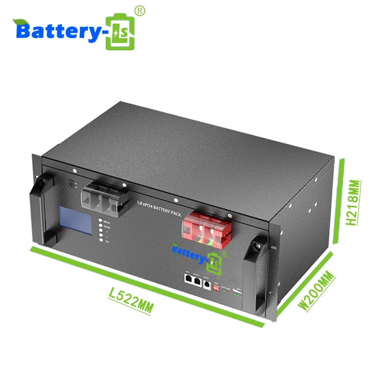 24V 100ah Lithium ion Battery Pack 6000+ times Life LiFePO4 Batteries with Bluetooth for Solar Energy Storage