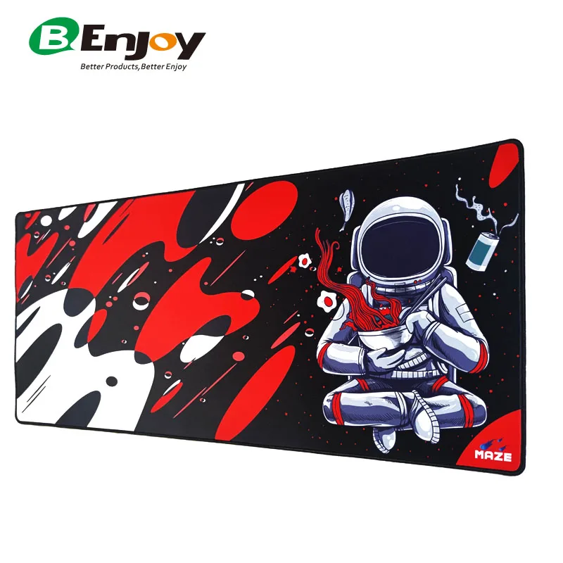 High Quality Custom Print XXL Extended Large Neoprene Rubber Office Desk Keyboard Mat Gamer Gaming Large Desk Mouse Pad Deskpad