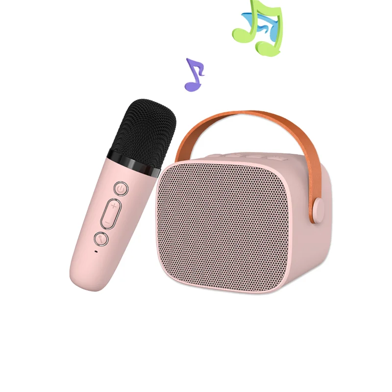 Wholesale Price Mini Cube Portable Speaker Voice Change Echo Wireless Speaker for Karaoke Music Playing