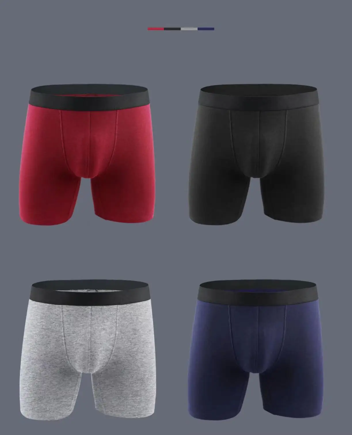 OEM ODM Wholesale Boys Cotton Comfortable Shorts mens underwear boxer briefs