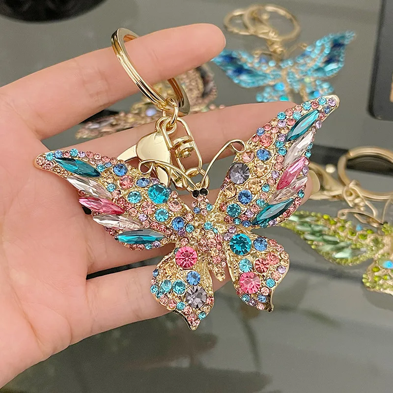 Брелок с кристаллами