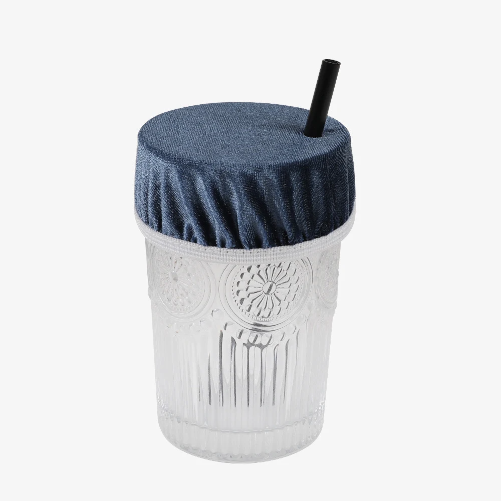 High quality Drink holder for alcohol protection reusable drink cup cap with straw hole lid protectors for bar club parties