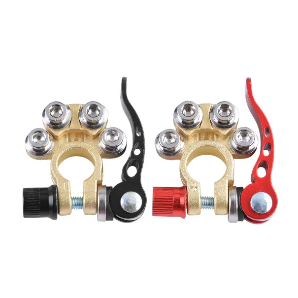 Factory Brass Battery Terminals Pressure Casting Parts Car Truck Copper Terminal Block Copper Battery Cable Terminals