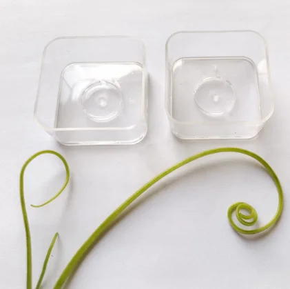 wholesale China Tea Light Cup Square Shape Candle Cup