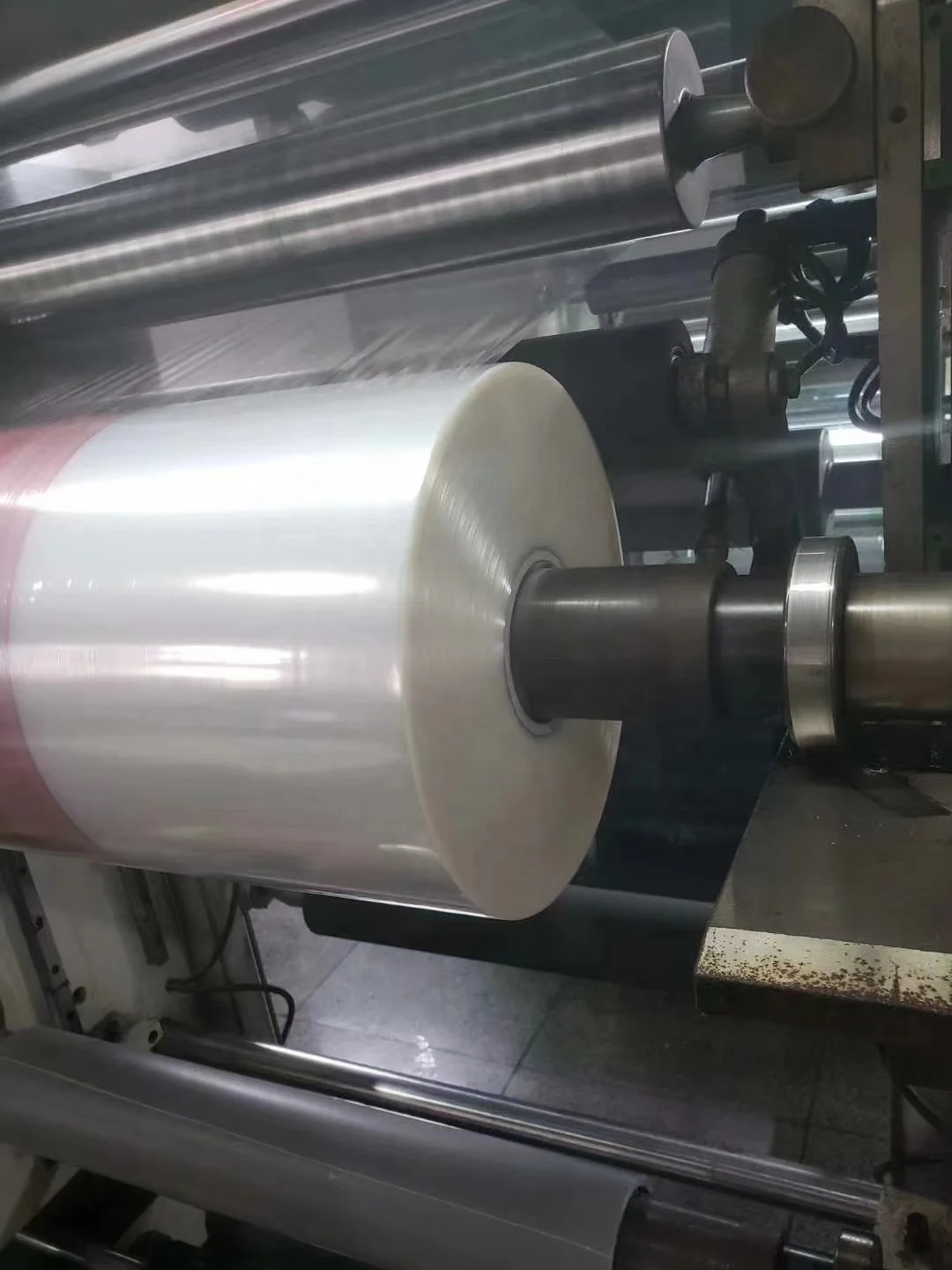 POF heat shrink skin film Packing material Center Folded POF shrink film, plastic polyolefin hot shrink film