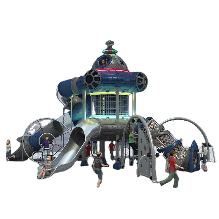 
Special Design Customized Space Playground Slide Tube For Infamt Outdoor Playground Equipment 