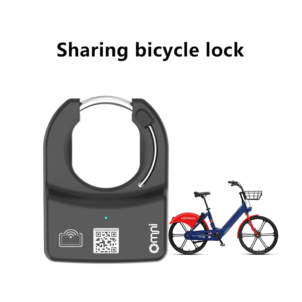 Wireless GPRS GPS Bike Sharing Includes Intelligent App Backend Management Bicycle Rental System Lock