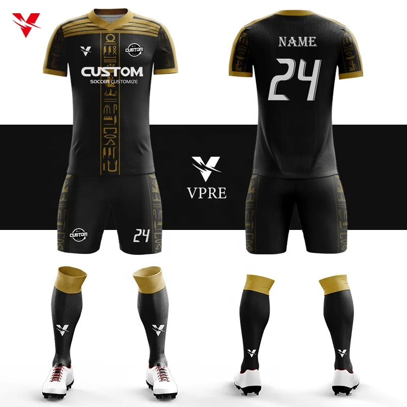 Custom Cheap High Quality Reto Purple And Yellow Color Combination Clothes Soccer Referee Jersey And Tracksuits For Men F552