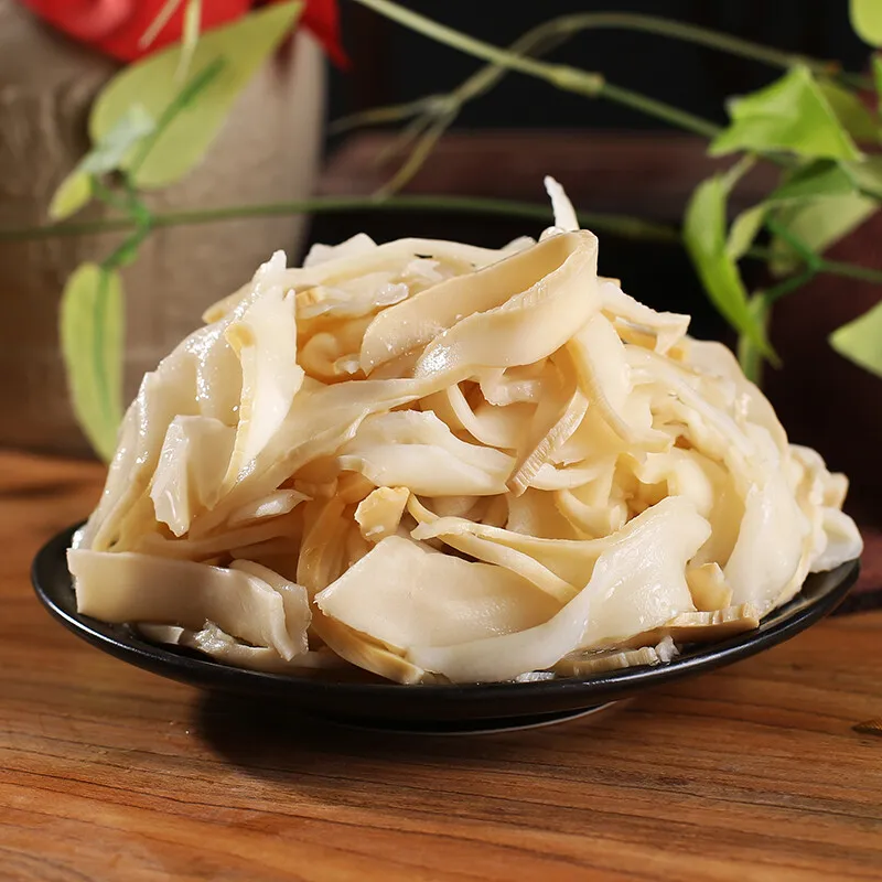 Natural Organic Poached Bamboo Shoots Restaurant Home Cooking Fresh and Tasty Bamboo Shoots