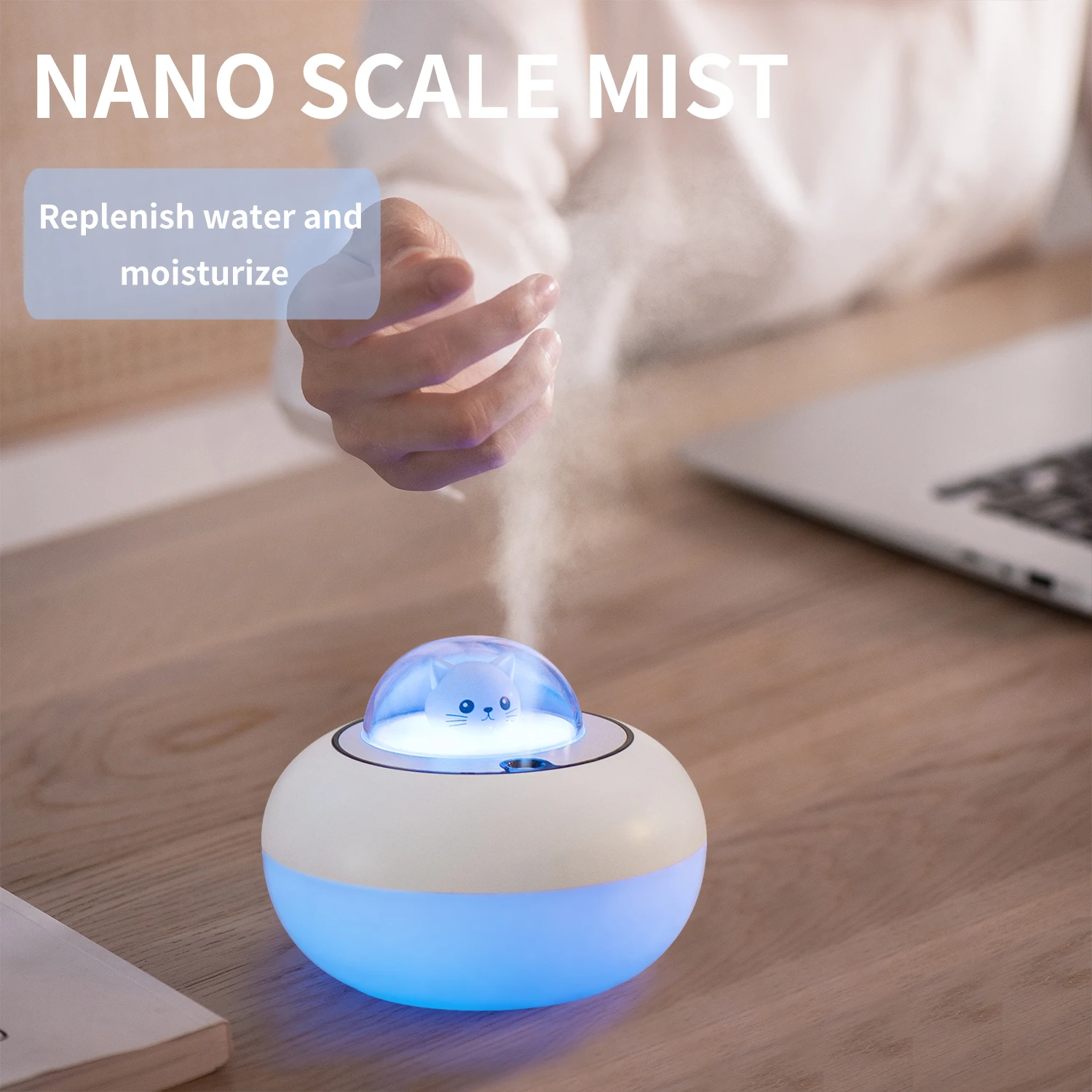 OEM Air Humidifier Purifier For Home School Office Exquisite And Romantic Air Humidifier