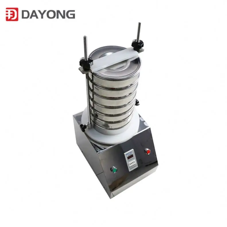 Diameter 300 400 mineral processing laboratory equipment lab test sieve shaker 1-8 layers