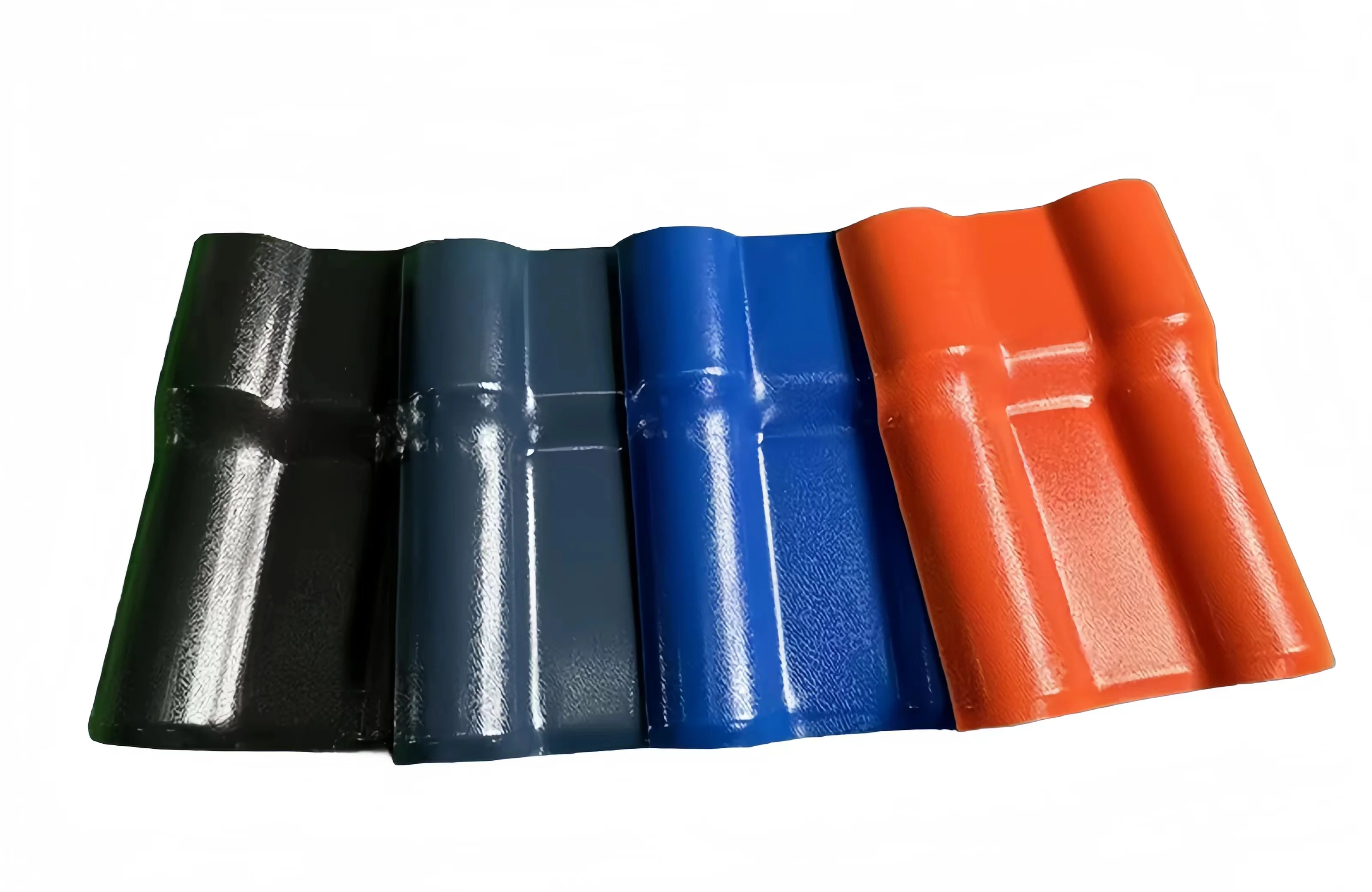 High Quality Lightweight ASA Layer PVC Roof Tiles Fireproof Decorative Plastic High- Decorative Plastic Tiles