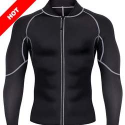 Neoprene long sleeve sauna suit sauna sweat Lady Weight Loss  Workout Sauna Slimming Suit For Women
