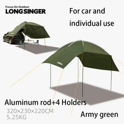 Cheap Double Layer UV Protection Outdoor Sun Shelter Awning Car Tent