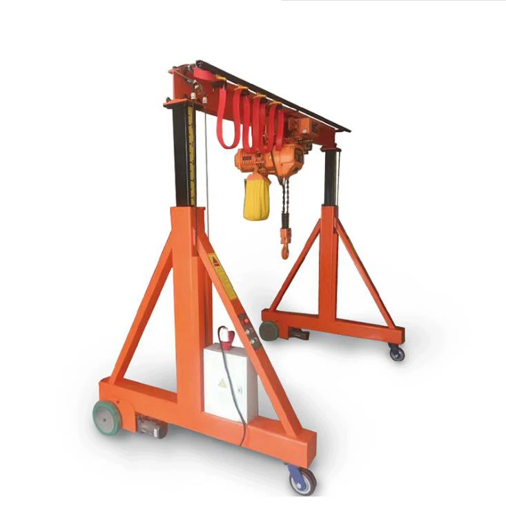 Gantry Crane Portable 3 ton With Mobile Gantry Crane 4 Wheel Small Overhead Crane  Portable 5 ton With Mobile  for factory